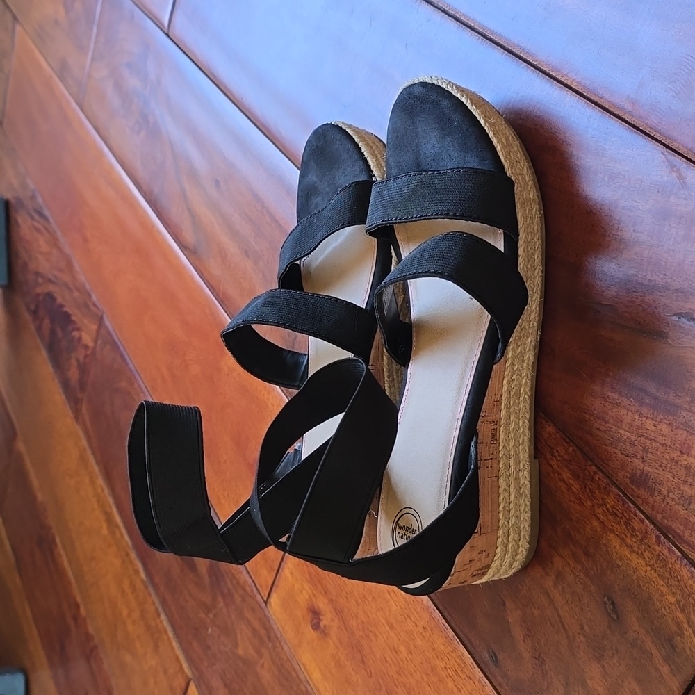 Wedge sandals